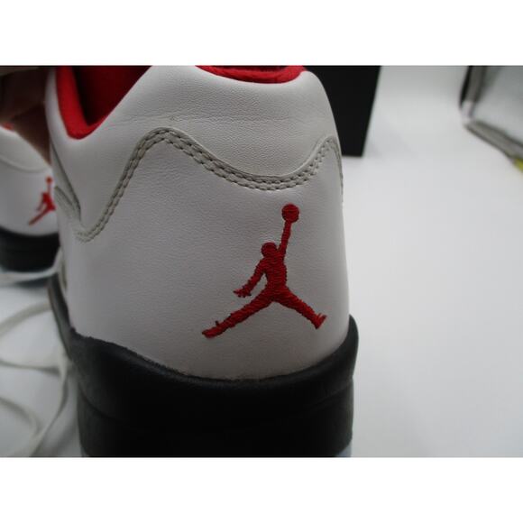 SAMPLE Nike Air Jordan 5 Low Golf Cleats Retro Fire Red Men Sz 9 CU4523-100 1A7 - Picture 10 of 16